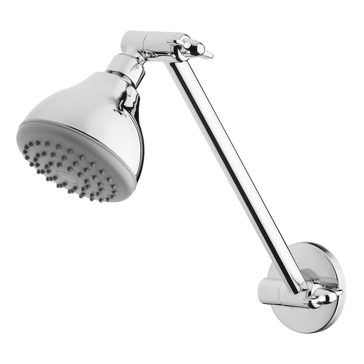 Ivy Shower Arm &amp; Rose - Chrome
