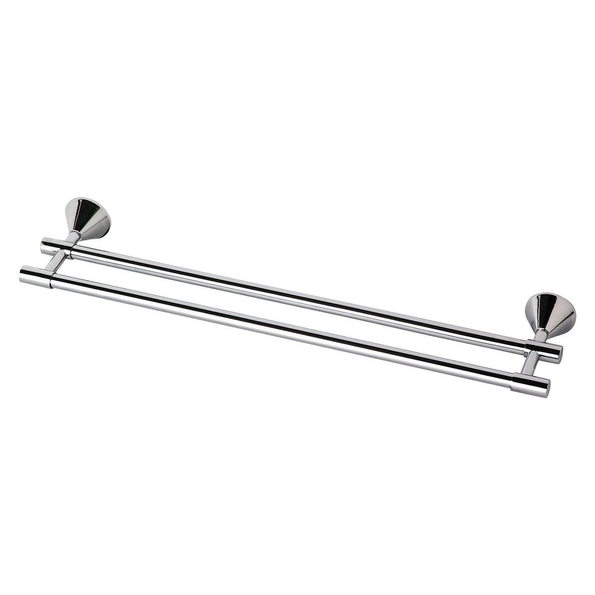 Ivy Double Towel Rail 760mm - Chrome