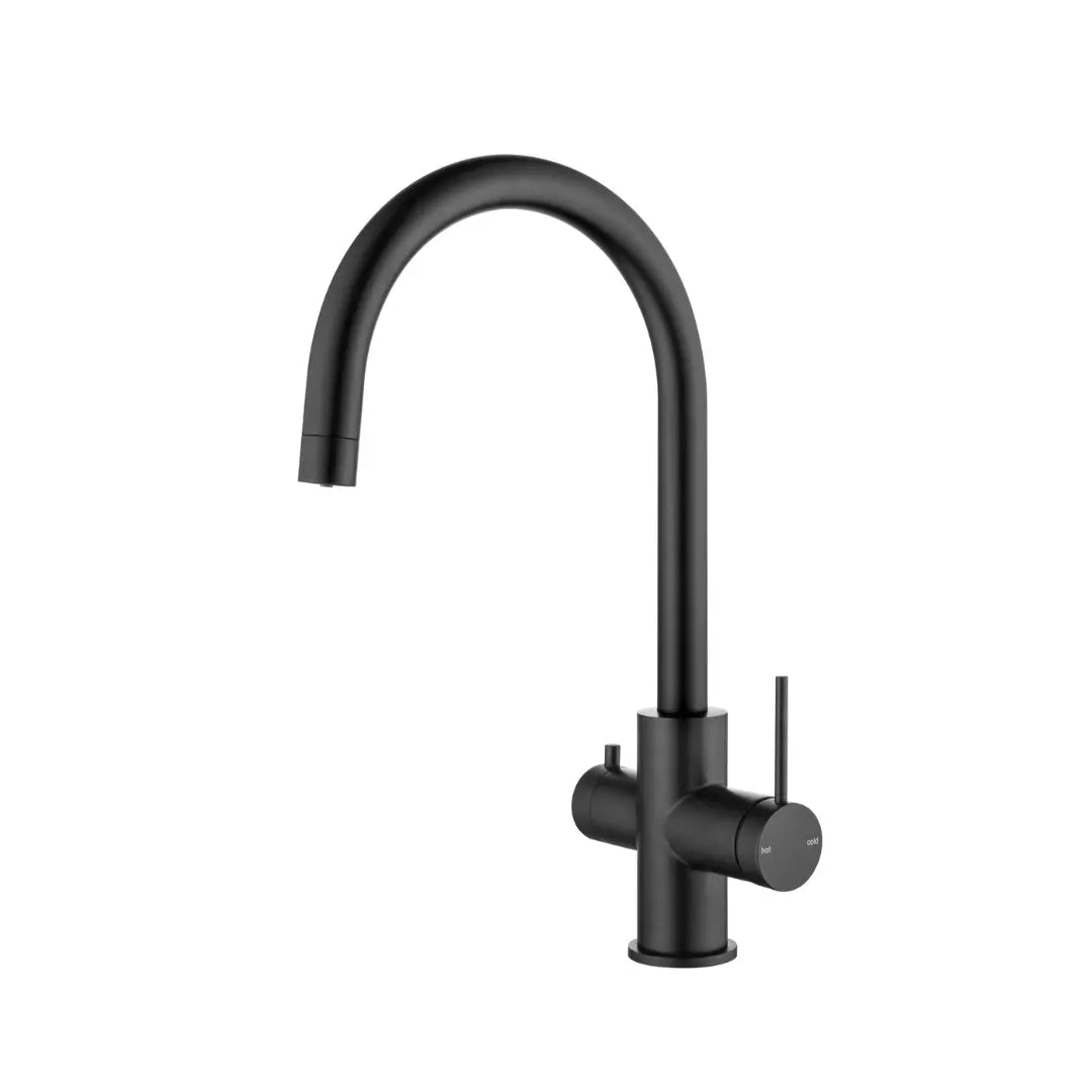 Mica 3-Way Filter Sink Mixer - Black