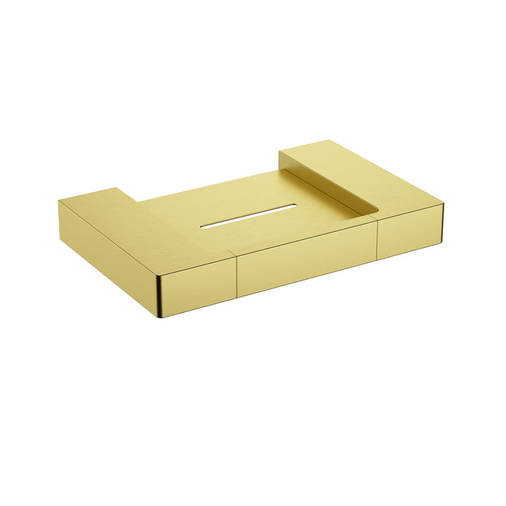 Ceram Soap Dish Metal - Brushed Gold