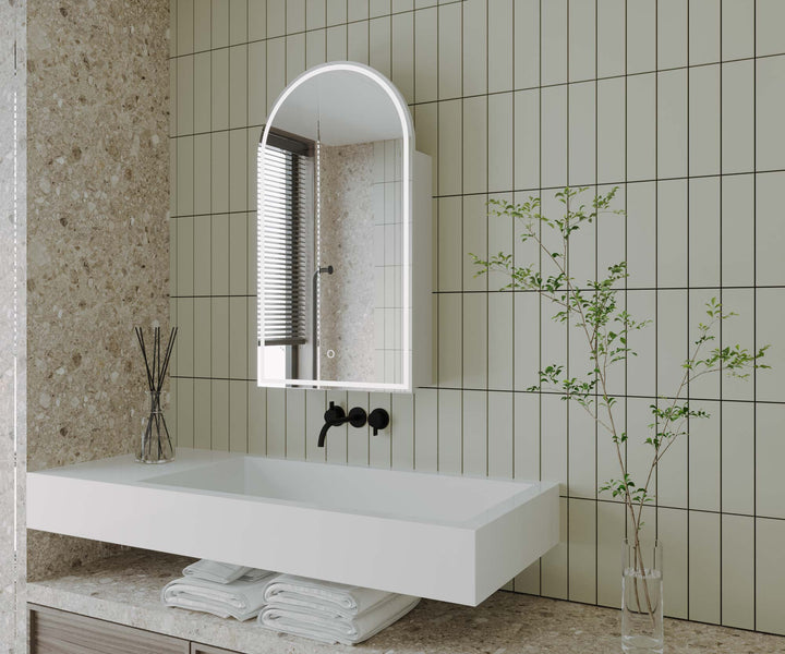 Blanca LED Shaving Cabinet Frameless product view 2