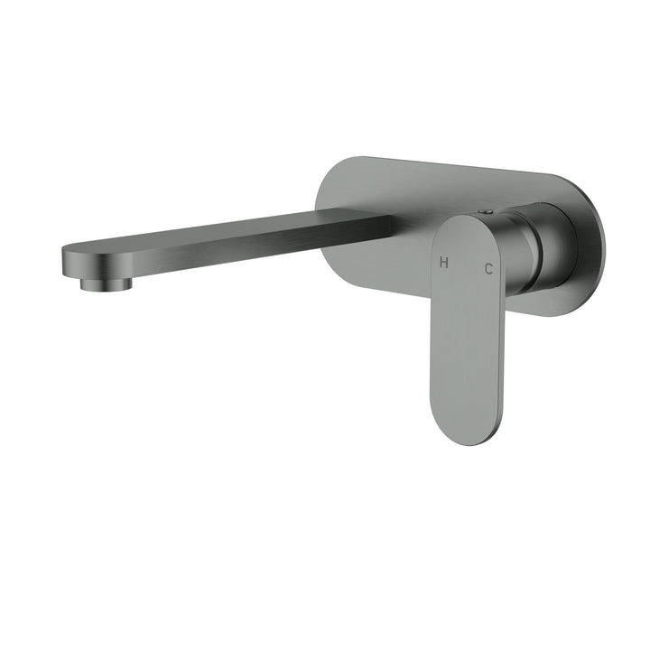Sora SS Wall Basin Mixer Trim Kit - Gun Metal