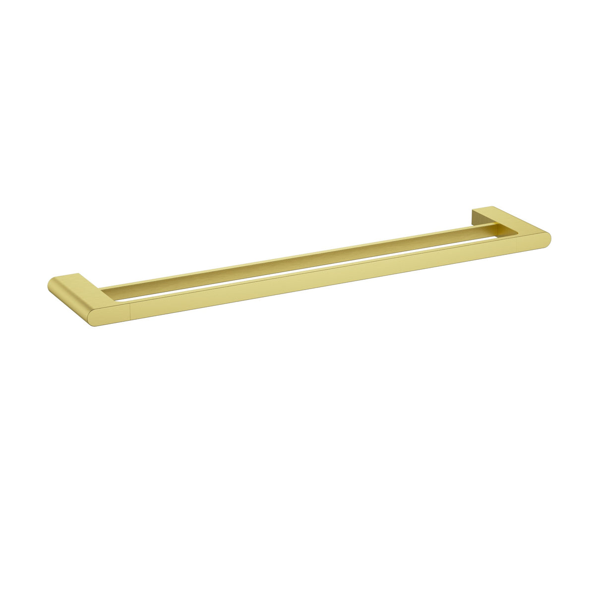 Cora Towel Rail Double 600mm - Brushed Gold