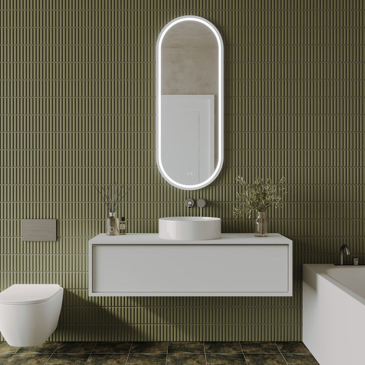 Great Gatsby LED Mirror Milano White