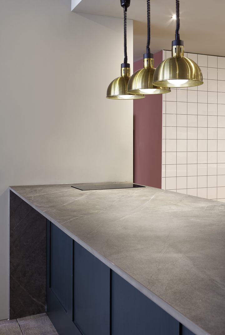 Kira Dekton 8mm in a hospitality setting