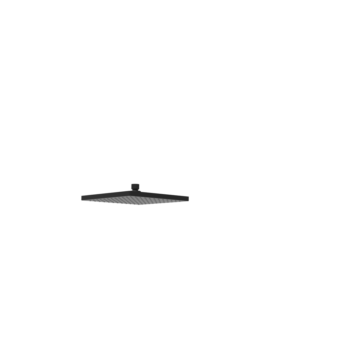 Rosa Shower Head Square 200mm - Matt Black
