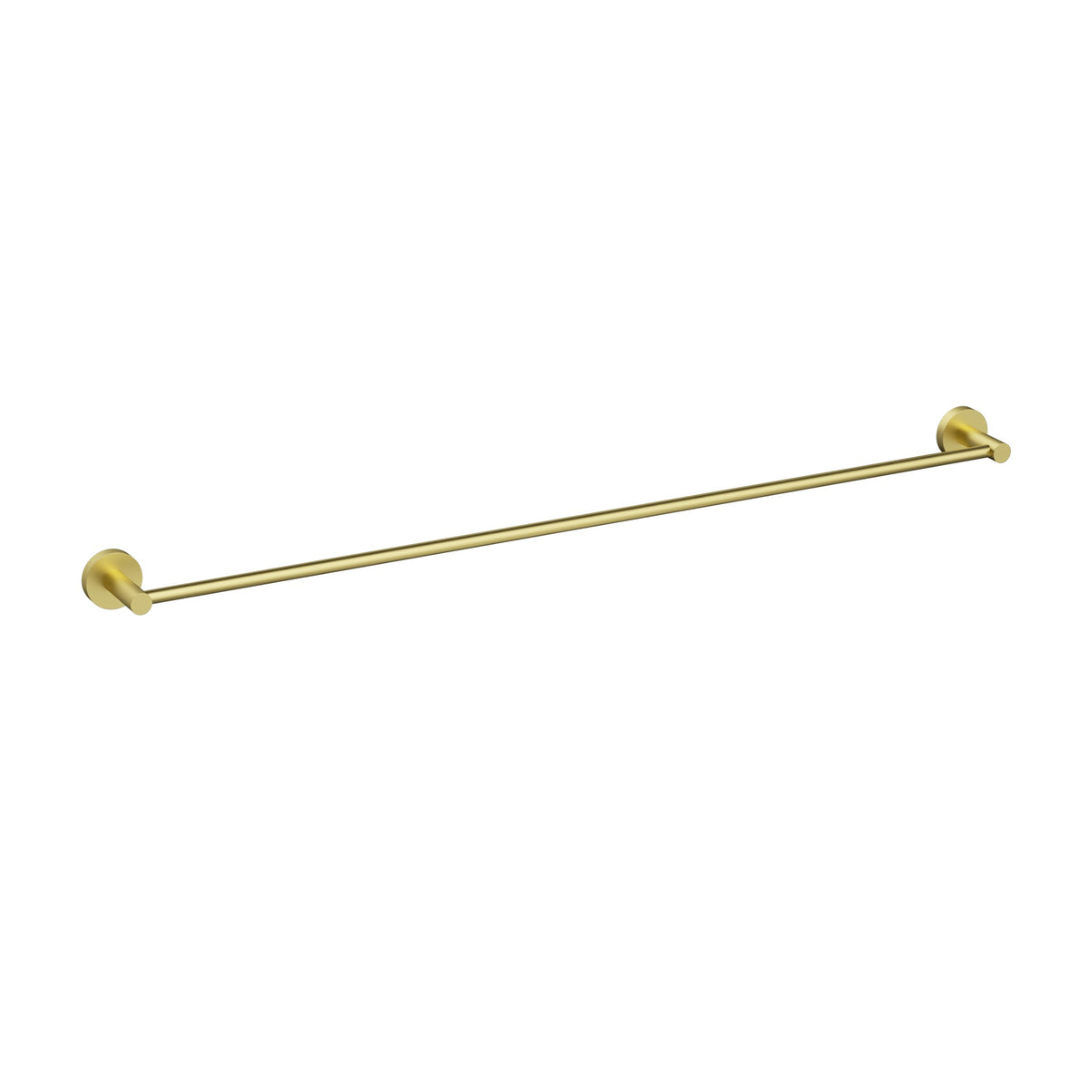 Otus Slimline Towel Rail Single 900mm - Brushed Gold