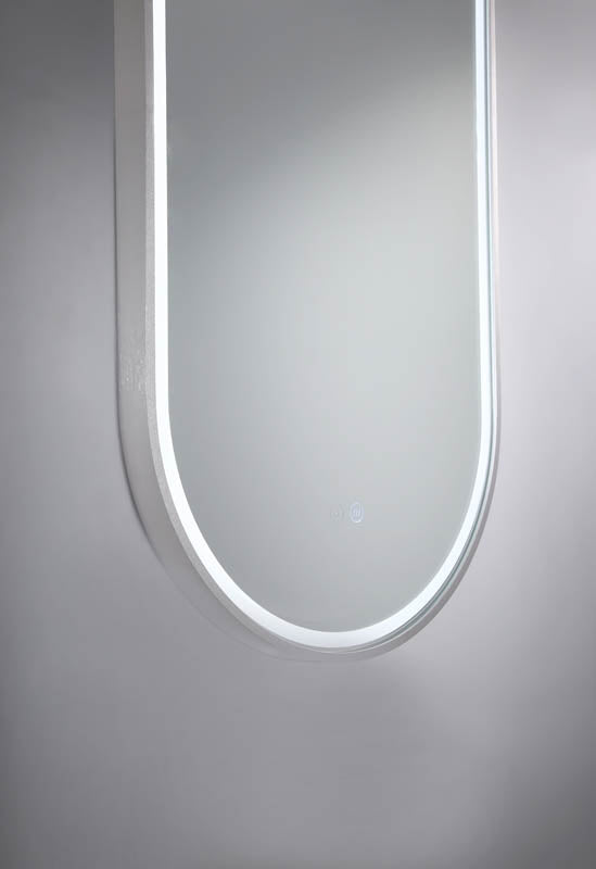 Great Gatsby LED Mirror Brits Nickel lifestyle view 2