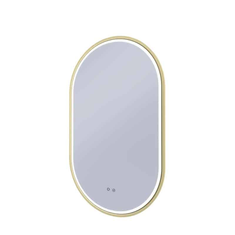 Gatsby LED Mirror Baltic Brass product view