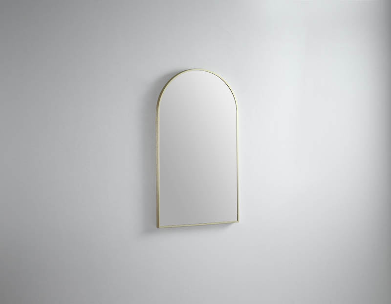 Modern Arch Mirror Baltic Brass product view 5