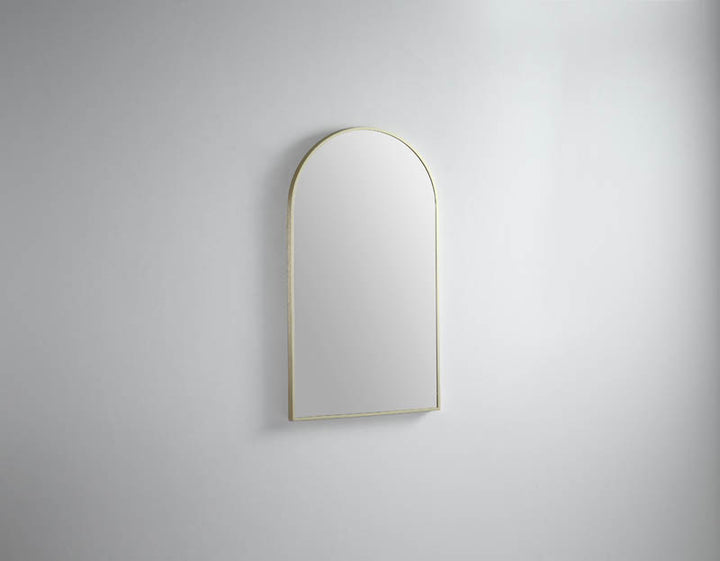Modern Arch Mirror Baltic Brass product view 5