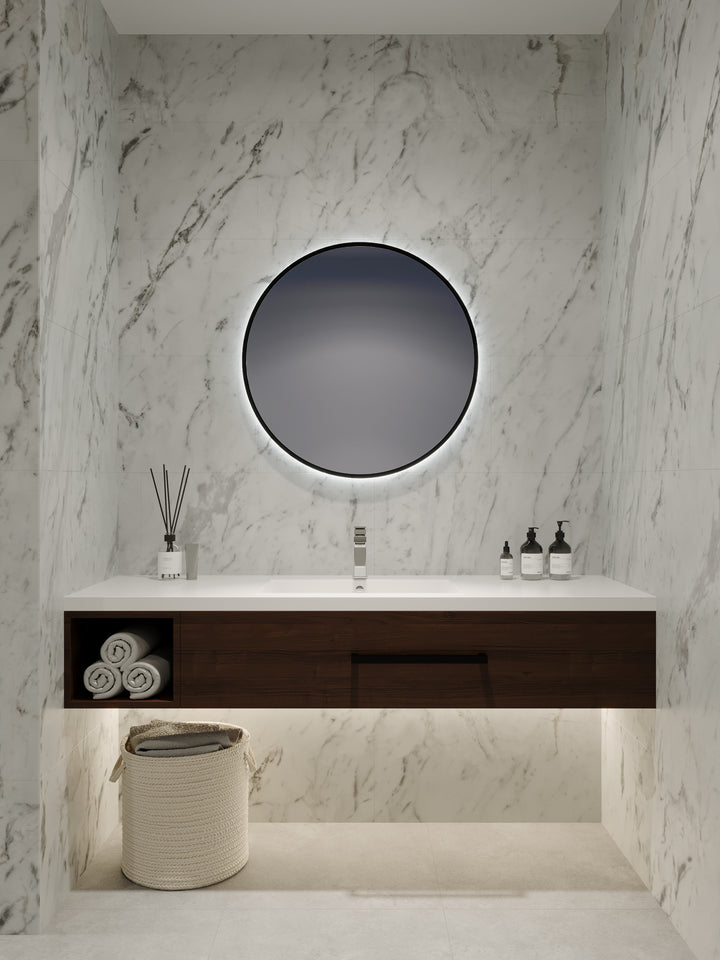 S Series Round LED Mirror Smoked Glass product view 2