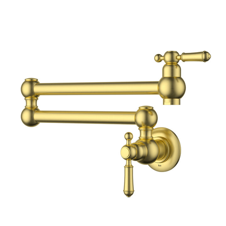 Clasico Pot Filler - Brushed Gold