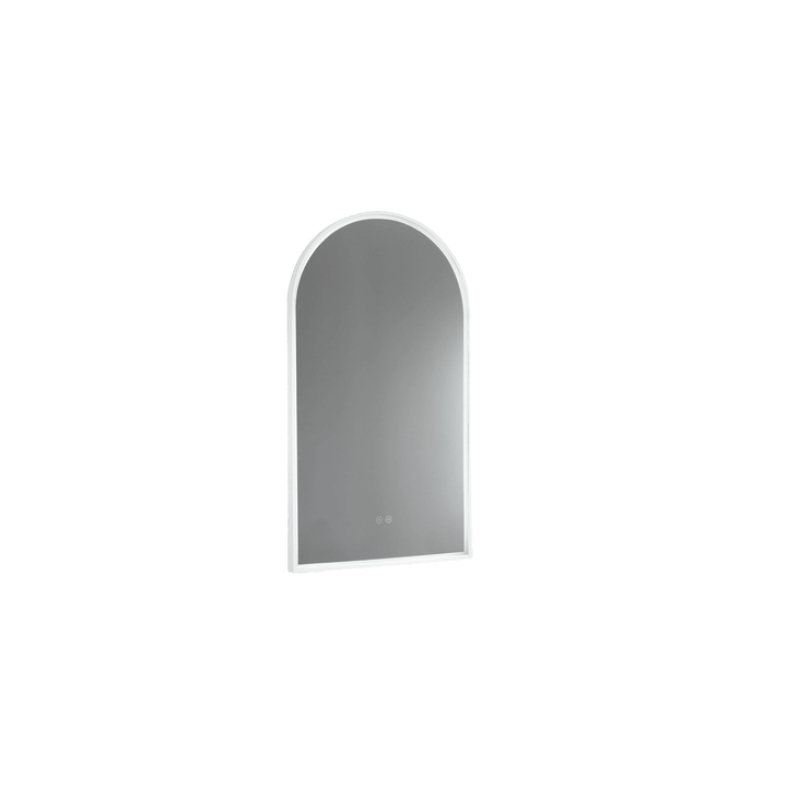 Arch LED Mirror Milano White detail view