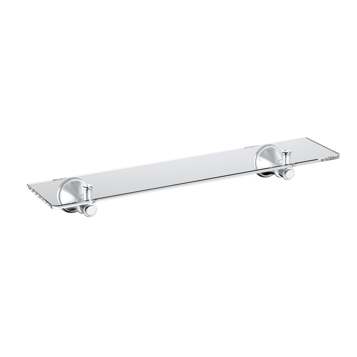 Clasico Shelf Glass - Chrome