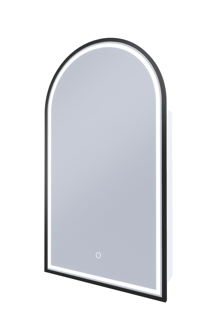 Blanca LED Shaving Cabinet Manhattan Black product view 2
