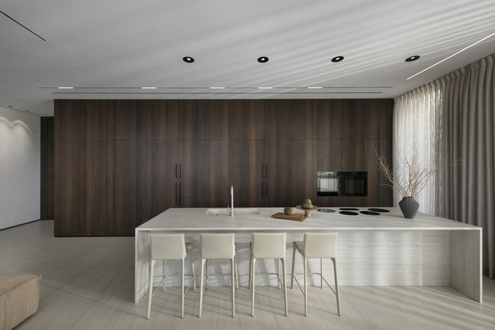 Marmorio Dekton 8mm in a kitchen setting