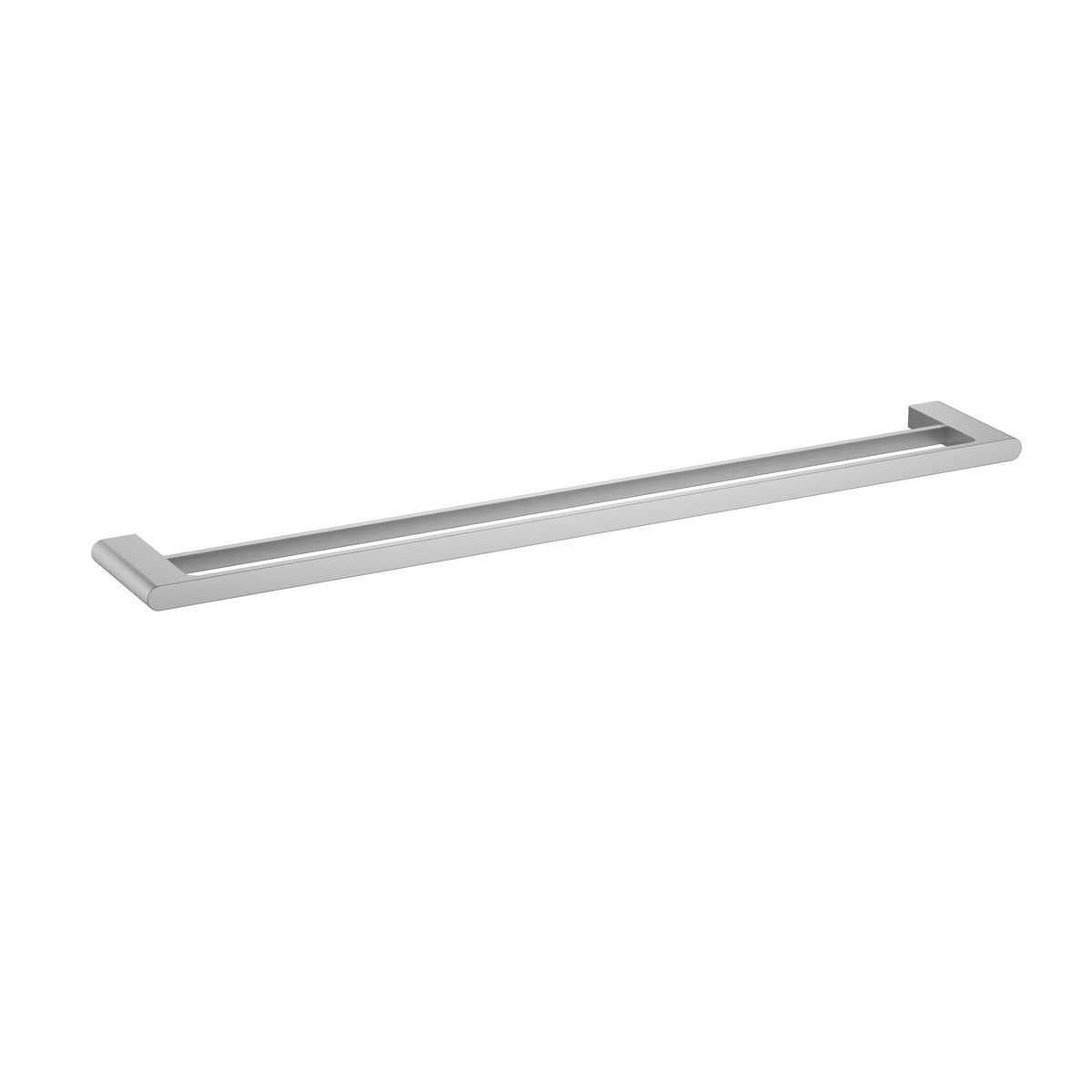 Cora Towel Rail Double 800mm - Brushed Nickel