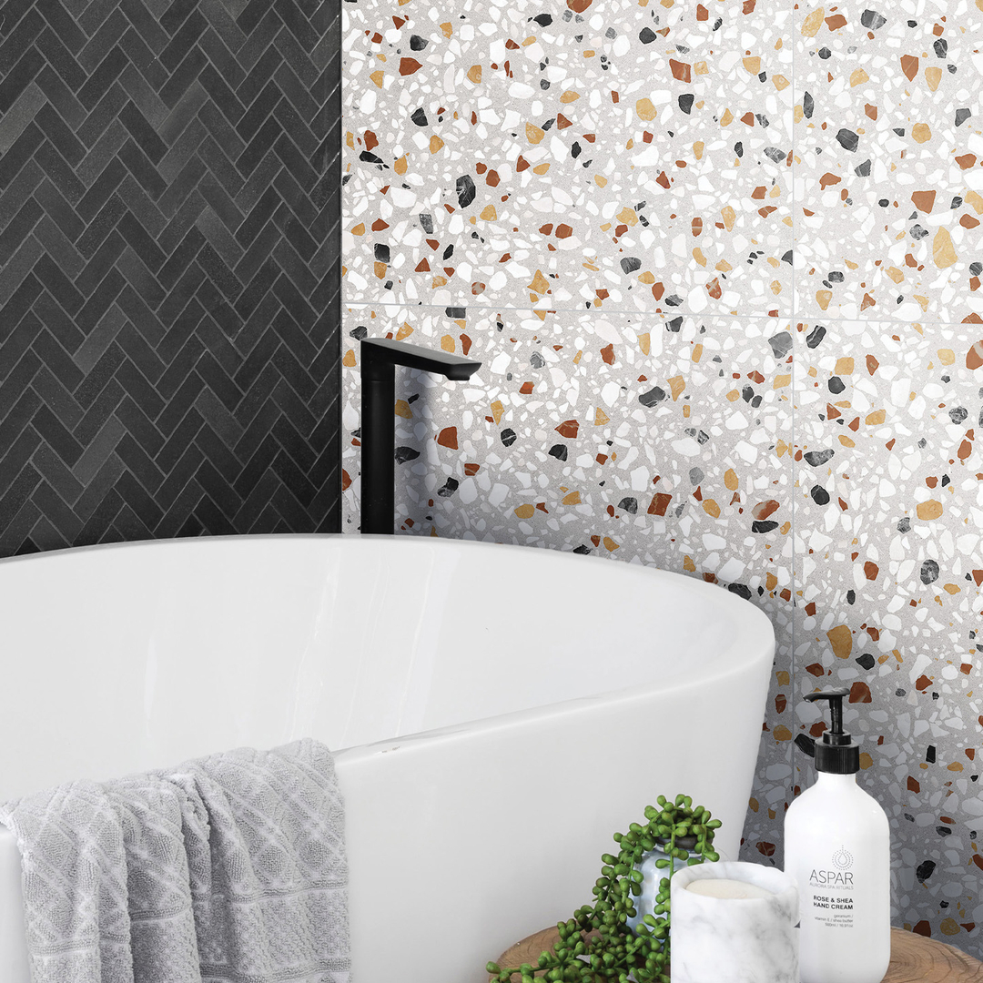 Agglo Murano Porcelain Tile installed