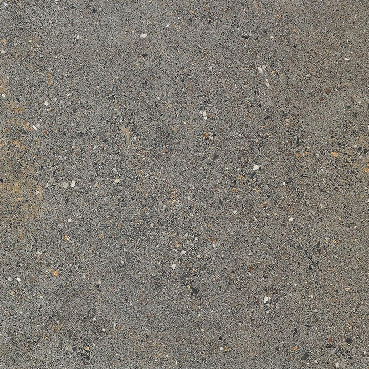 Aggregate Dark Grey Porcelain Tile tile face