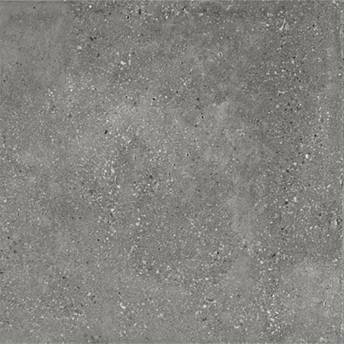 Stone Cement Anthracite Porcelain Tile tile face, 600 x 600 mm