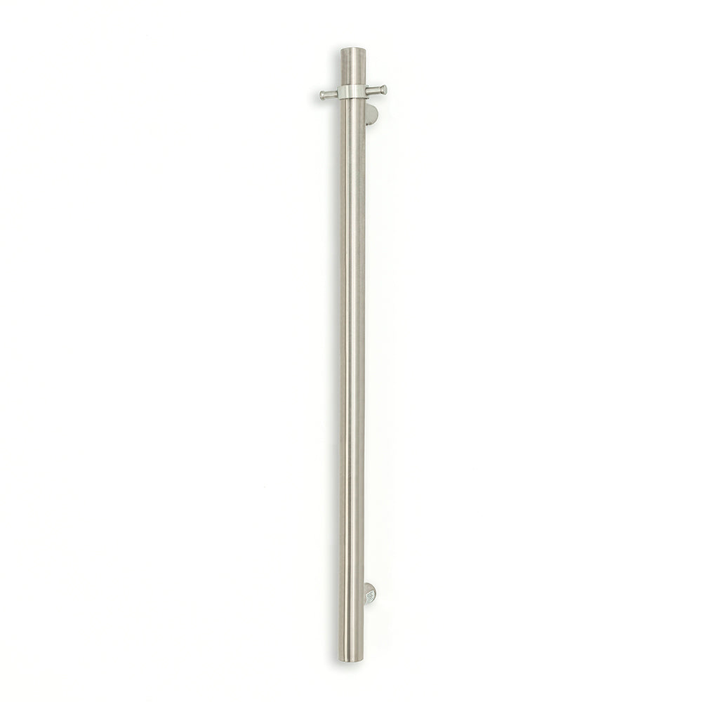 Radiant Vertical Towel Rail 40 x 950mm - bru-vtr-950-hook