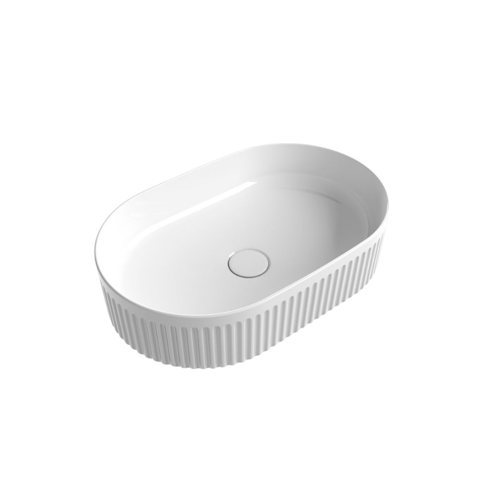 Aulic Cadel Gloss White Basin product photo