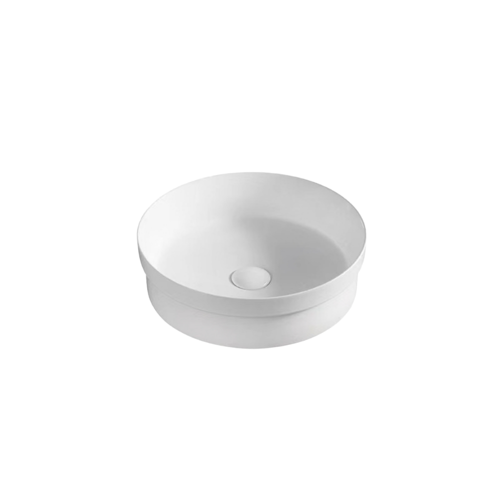 Aulic Lena Matte White Semi Inset Basin product photo