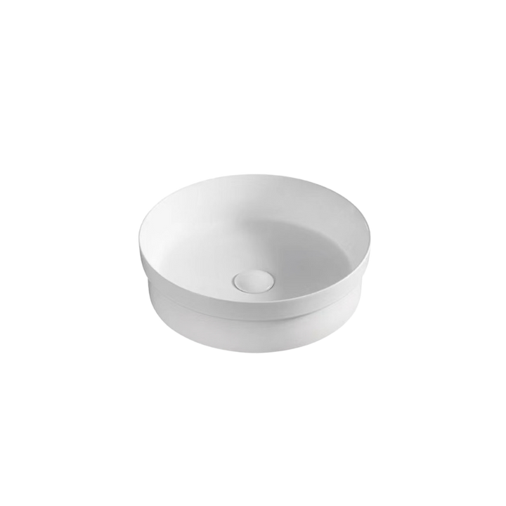 Aulic Lena Matte White Semi Inset Basin product photo