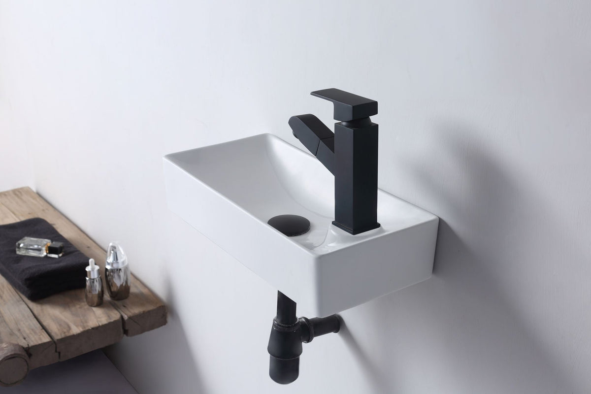 Aulic Tyrrell Gloss White Basin product photo