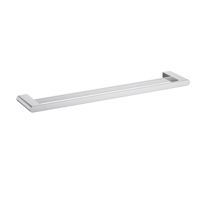 Cora Towel Rail Double 600mm - Chrome