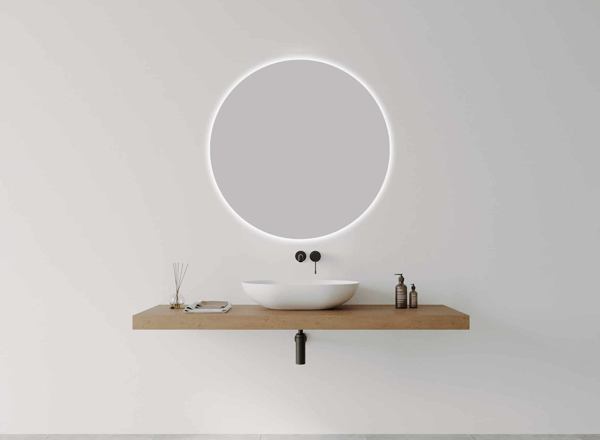 S Series Round LED Mirror detail view 2