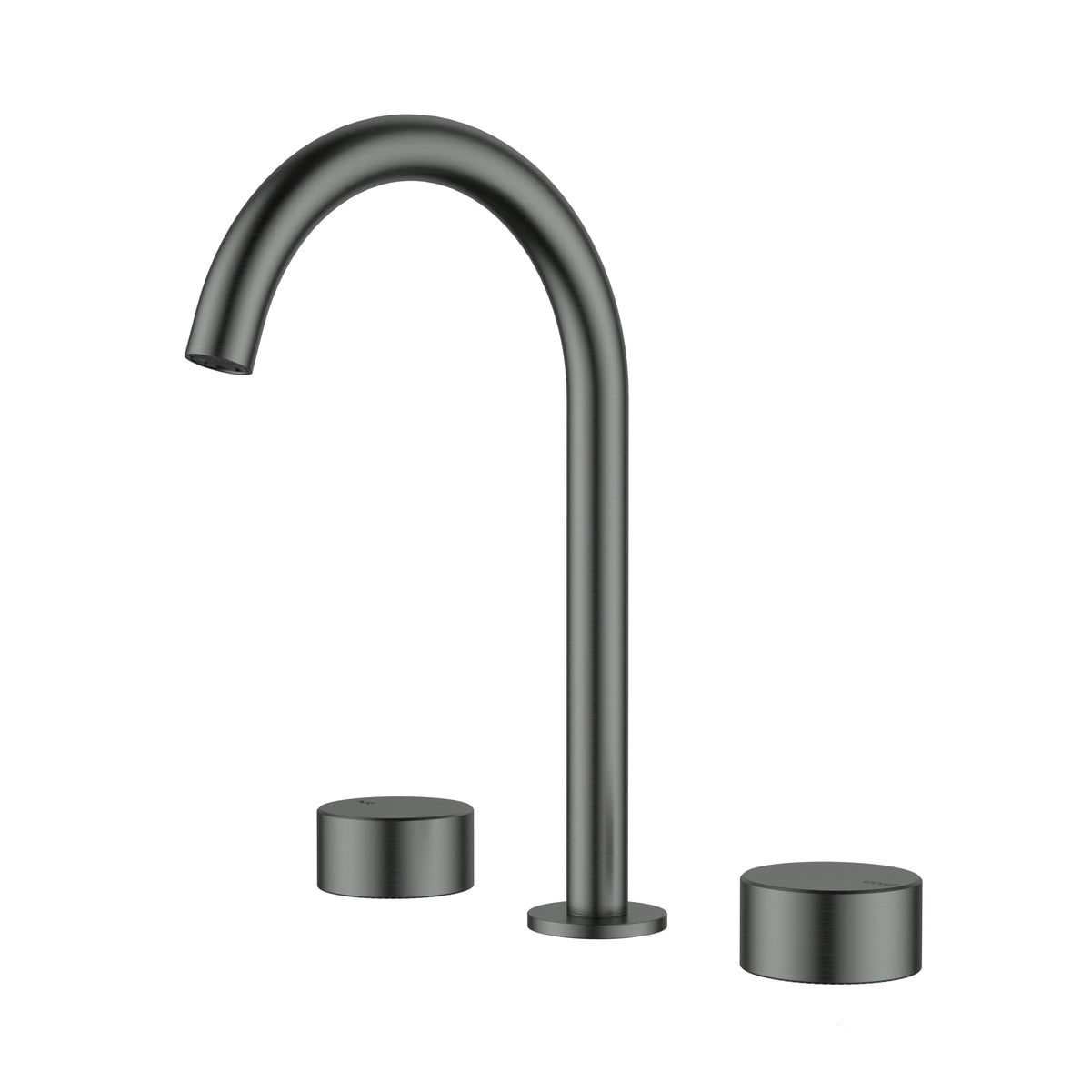 Hali 1/4 Turn C/D Basin Set - Gun Metal