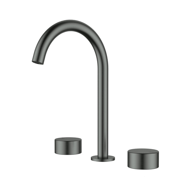 Hali 1/4 Turn C/D Basin Set - Gun Metal