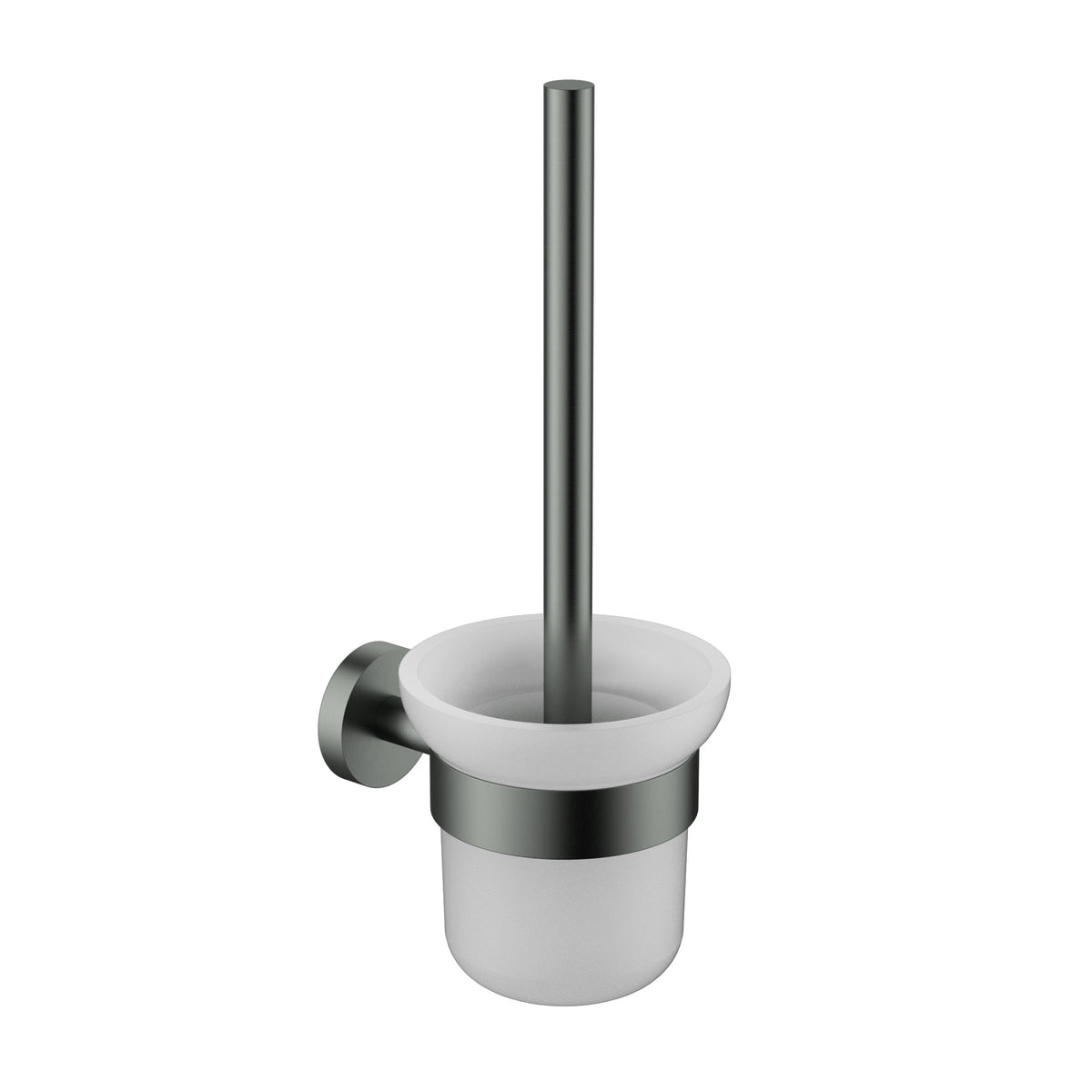 Otus Slimline Toilet Brush Set - Gun Metal