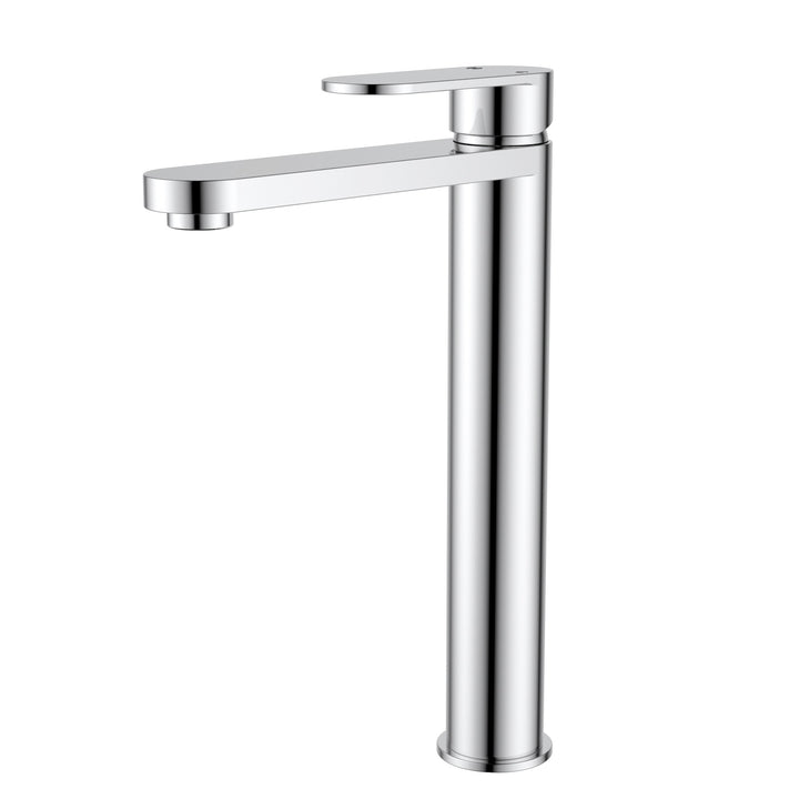 Sora SS High Rise Basin Mixer - Chrome