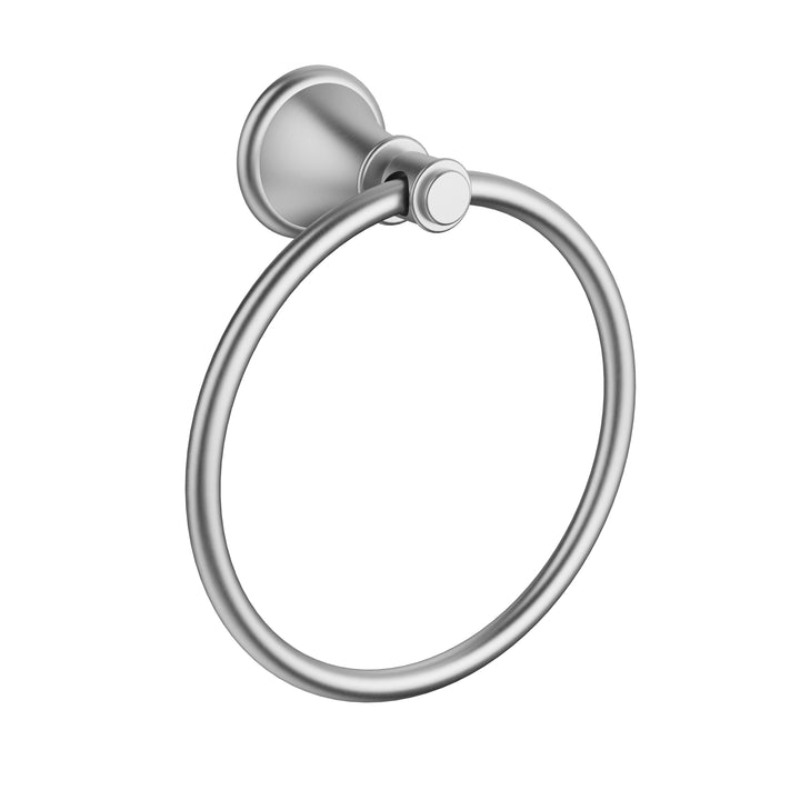 Clasico Towel Ring - Brushed Nickel