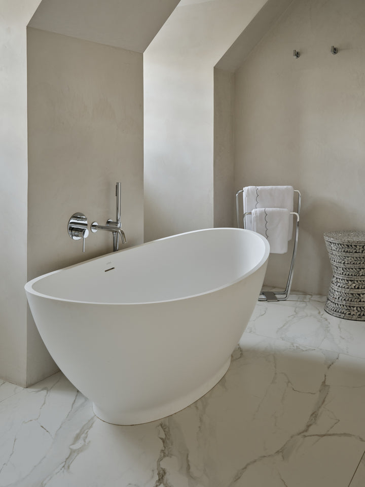 Morpheus Dekton Optimma 4mm in a bathroom setting