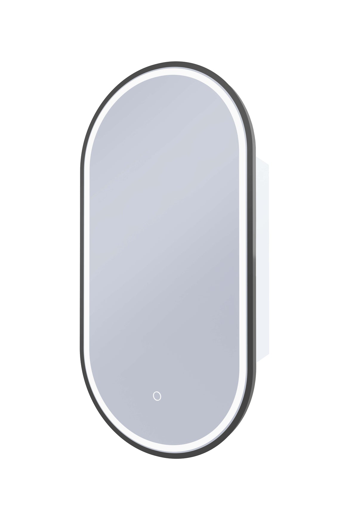 Capsule LED Shaving Cabinet Manhattan Black product view 2