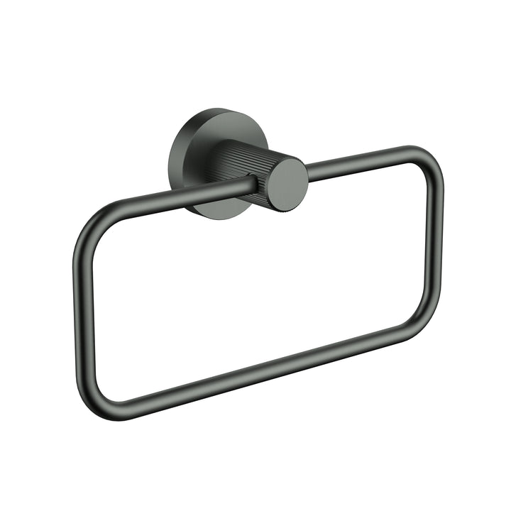 Linie Towel Ring - Gun Metal