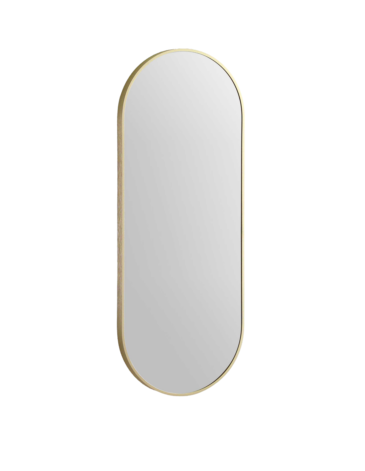 Modern Oblong Mirror Nordic Gold product view 2