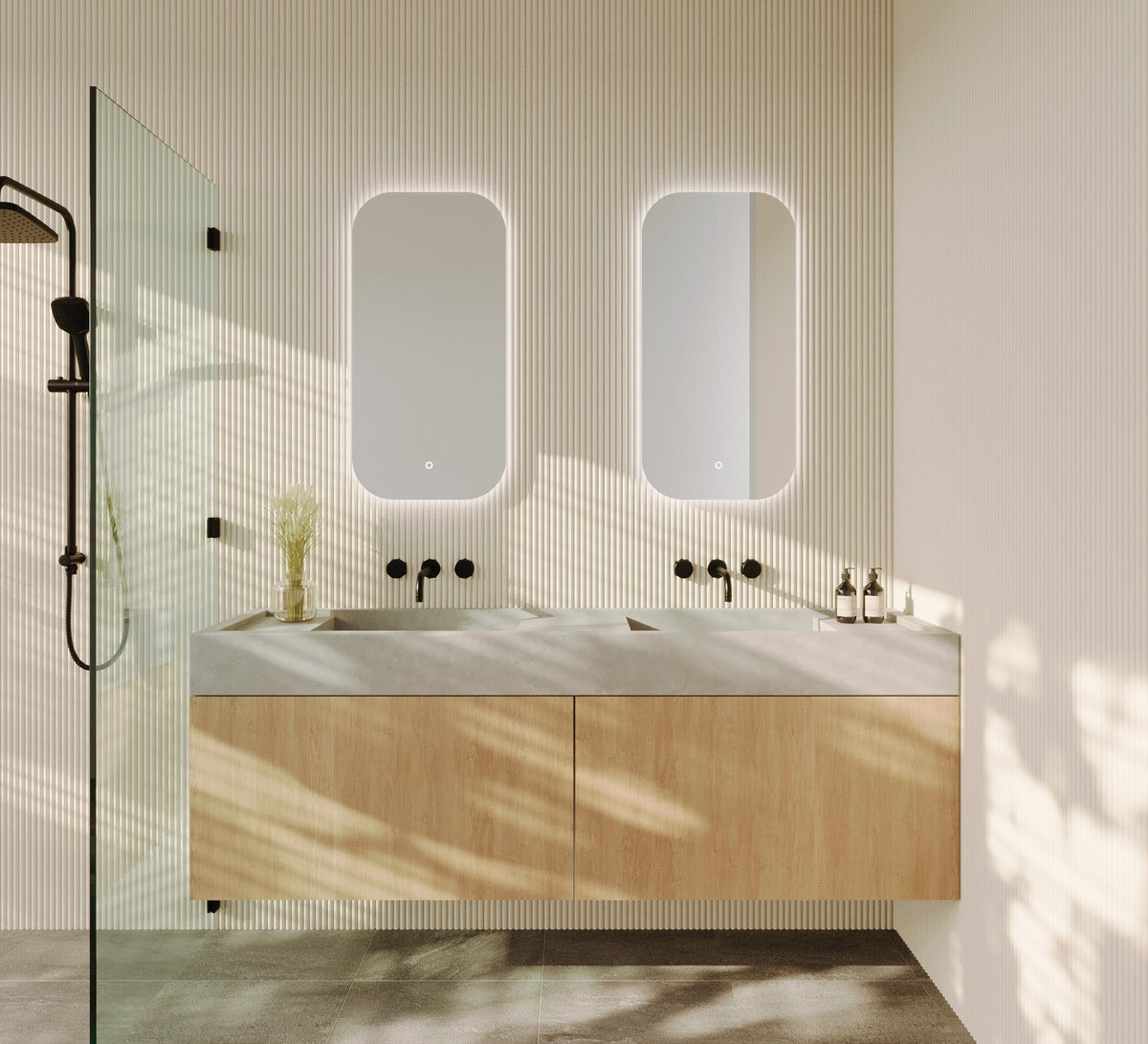 I Series Soft Rectangle LED Mirror product view