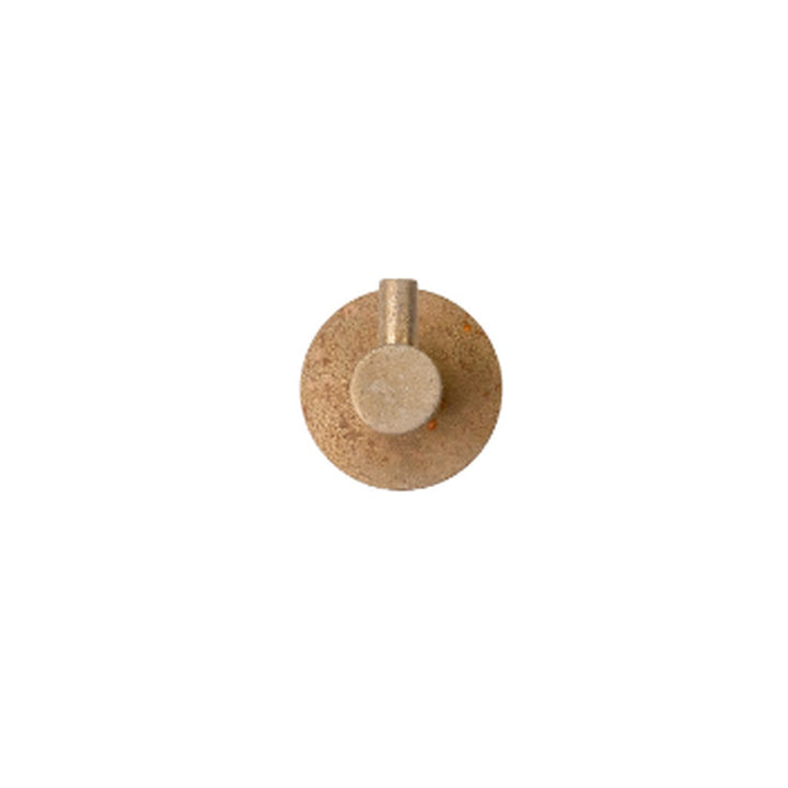 Mica Robe Hook - Living Brass