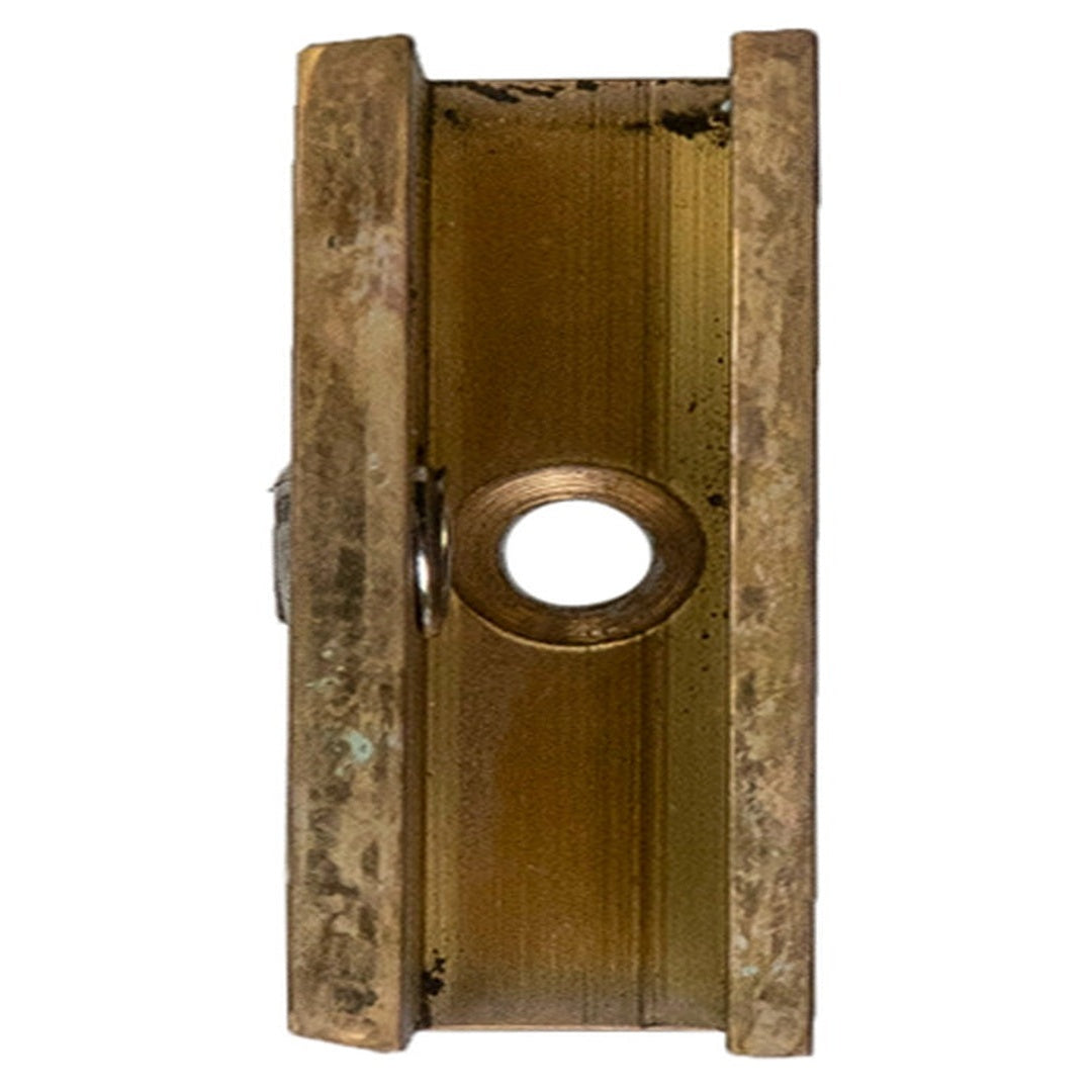 Shower Screen Wall Bracket - Living Brass
