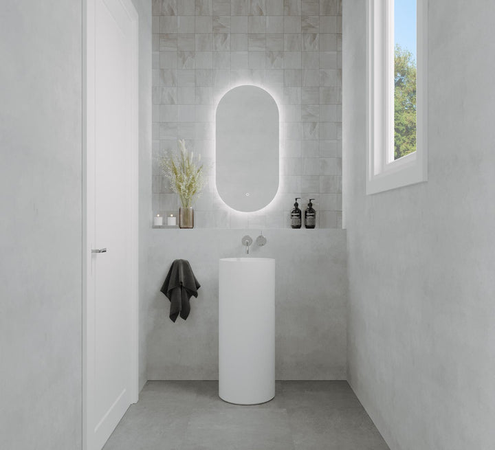 O Series Oval LED Mirror product view