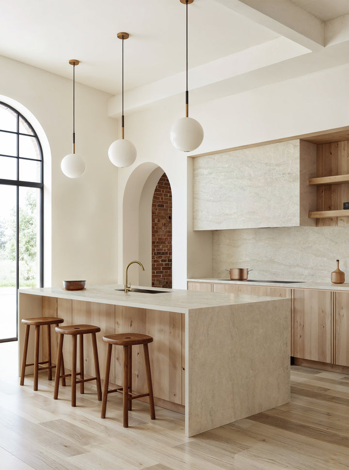 Dekton Nara in a kitchen (third photo)