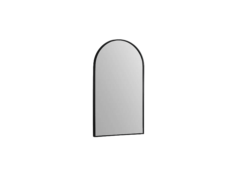 Modern Arch Mirror Manhattan Black product view 5