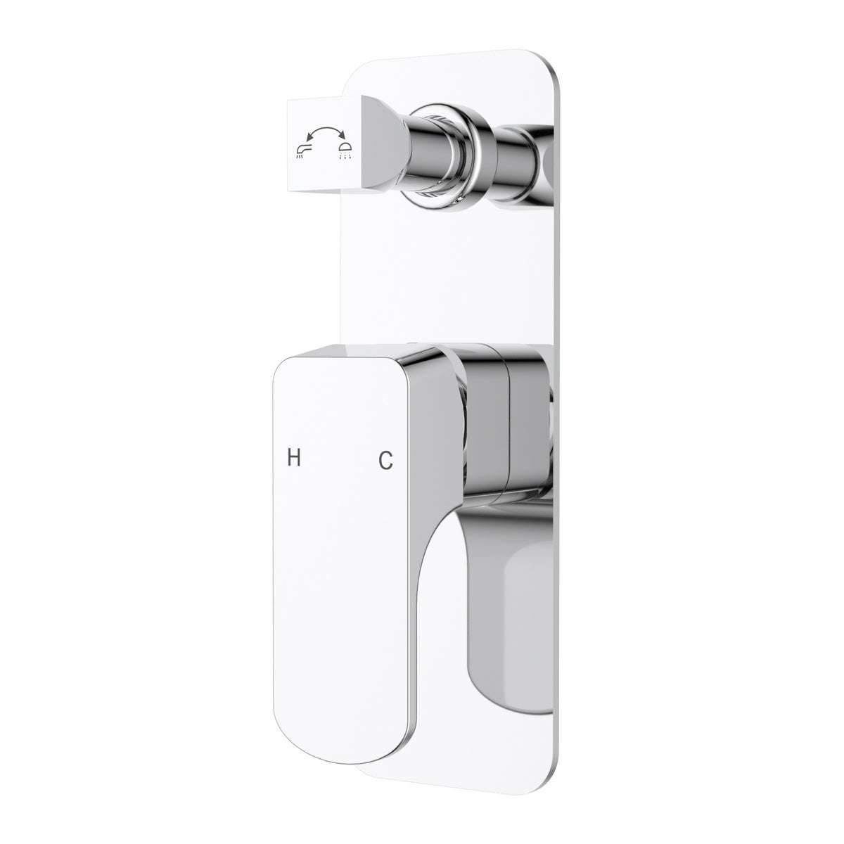 Eden Wall Mixer Diverter - Chrome