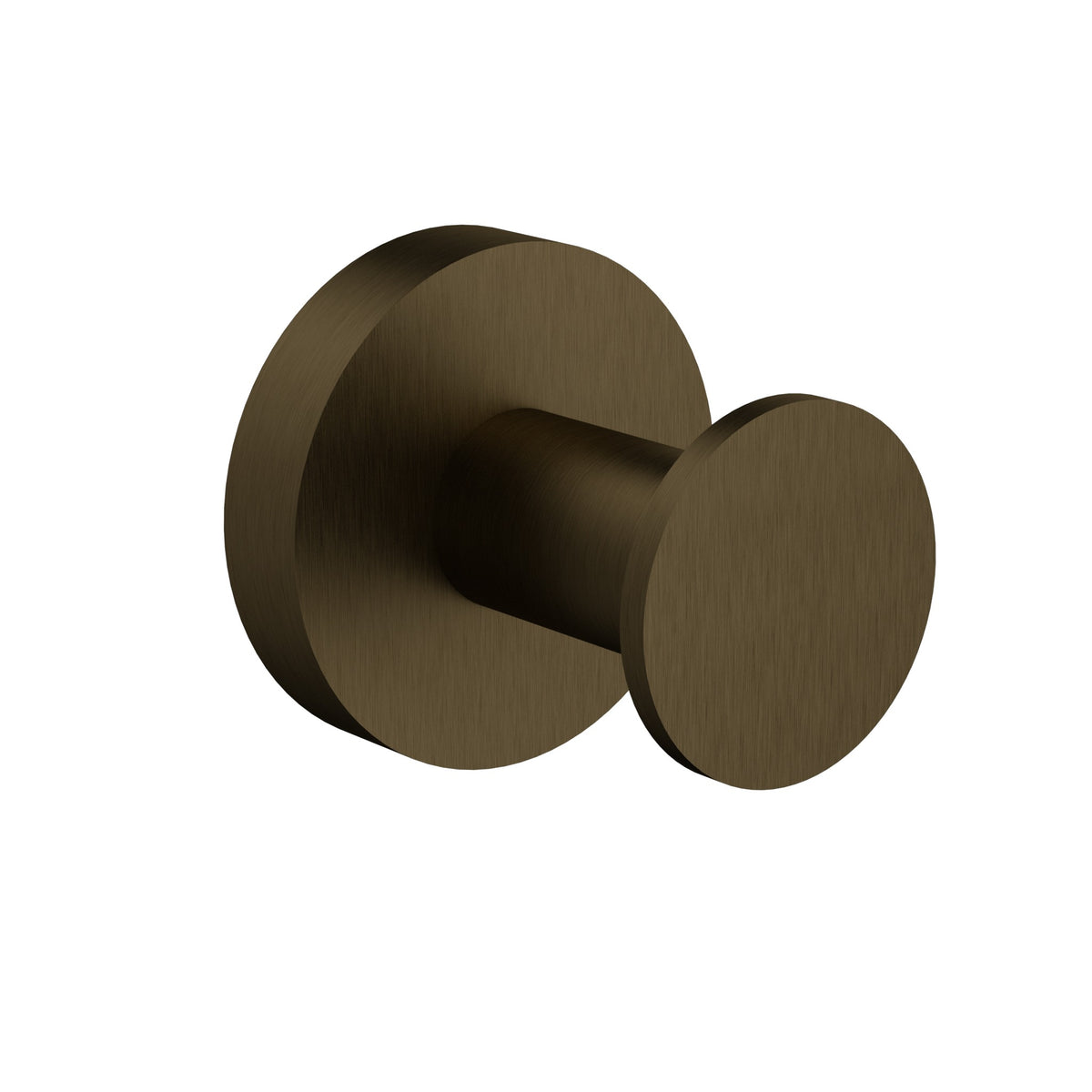 Otus Slimline Robe Hook - Antique Brass