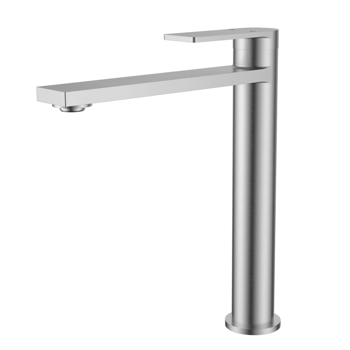 Ruki Basin Mixer High Rise - Brushed Nickel